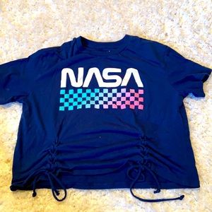 NASA crop top